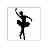 Ballerina Rubberstempel (Afrduk)