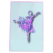 Ballerina Sac Cadeau Ballet Danseuse Fille Vos Cou (Dos)