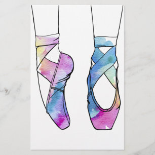 Ballerina Schattige Ballet Briefpapier