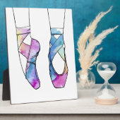 Ballerina Schattige Ballet Fotoplaat (Zijkant)