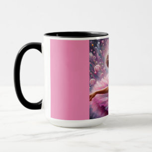 Ballerina Shimmer Roze Koffie Mok