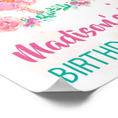 Ballerina signe de fête de bienvenue Ballet poster (Coin)