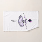Ballerina Silhouette (Serviette à main)