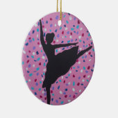 Ballerina Silhouette Ornement (Droite)