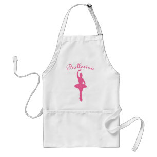 Ballerina Silhouette Standaard Schort