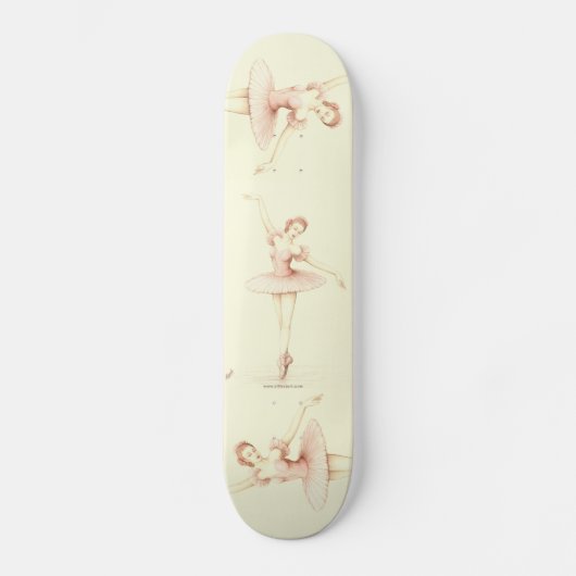 Ballerina Skateboard (Voorkant)