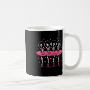 Ballerina Skeleton Dance Grappig Halloween Ballet Koffiemok