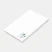 Ballerina Sketch personaliseren in Blue Post-it® Notes (Schuin)
