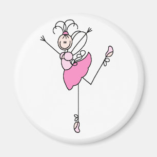 Ballerina Stick Figuur Three Magnet Magneet