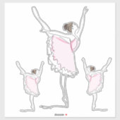 Ballerina Sticker (Vel)