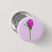 Ballerina Tulip Ballet Dancer Button (Voorkant /achterkant)