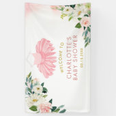 Ballerina Tutu Baby shower Grande bannière (Vertical)