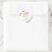 Ballerina Tutu Baby shower Sticker Merci (Sac)