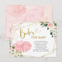 Ballerina Tutu Books for Baby Baby shower