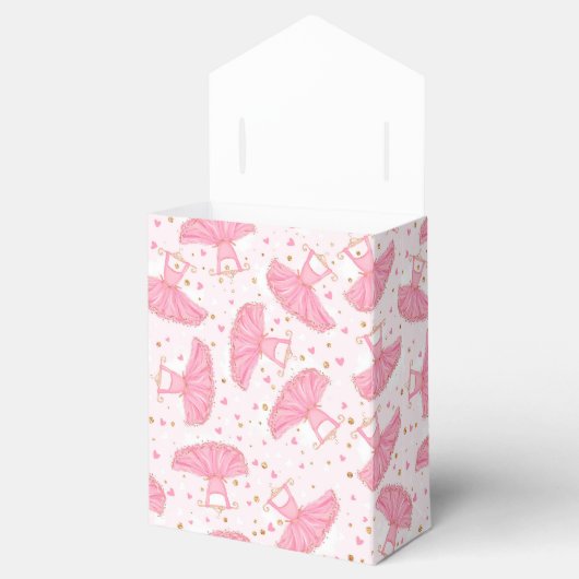 Ballerina Tutu Jurk Bedankdoosjes (Geopend)