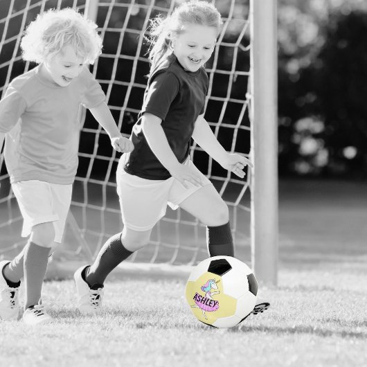 Ballerina unicorne robe rose roses balle de footba