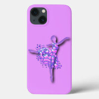 Ballerina Violet coque iphone Danseur de ballet fe