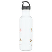 Ballerina water bottle waterfles (Achterkant)