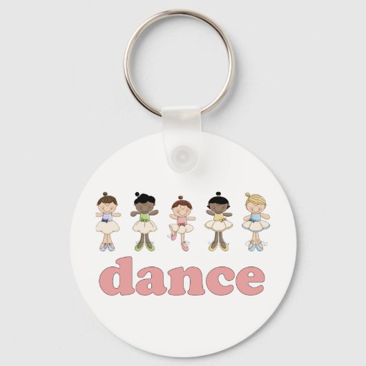 Ballerinas Dance Sleutelhanger (Voorkant)