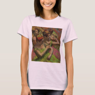 Ballerina's die hun jurken aanpassen (Edgar Degas) T-shirt