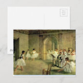 Ballerinas door Edgar Degas Briefkaart (Voorkant / Achterkant)