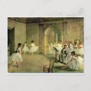 Ballerinas door Edgar Degas Briefkaart
