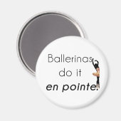 Ballerinas dus. magneet (Voorkant / Achterkant)