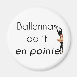 Ballerinas dus. magneet