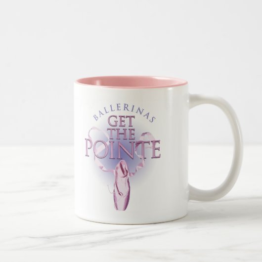 Ballerinas Obtenez la Mug à café à deux tons Point (Droit)