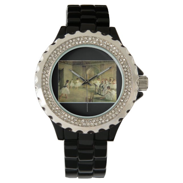Ballerinas par Edgar Degas sur Montres personnalis (devant)