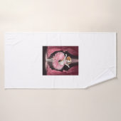 Ballerine Beagle � Danse de chien drôle (Serviette de bain)