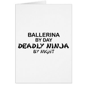 Ballerine Ninja mortel par nuit