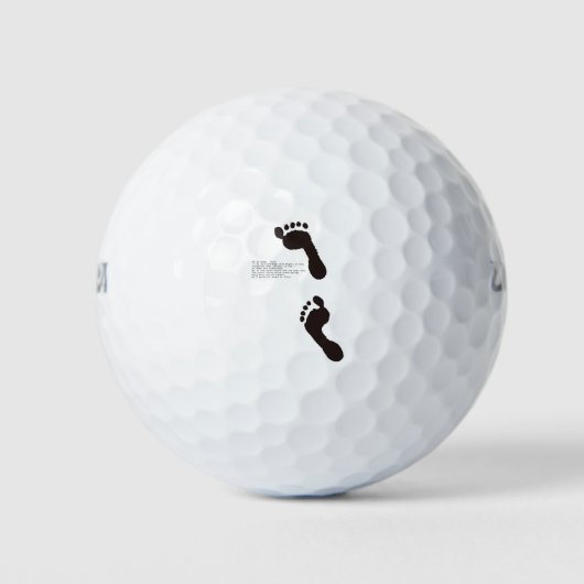 BALLES DE GOLF 足跡 (Devant)