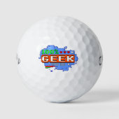 Balles De Golf 100% Geek (Devant)