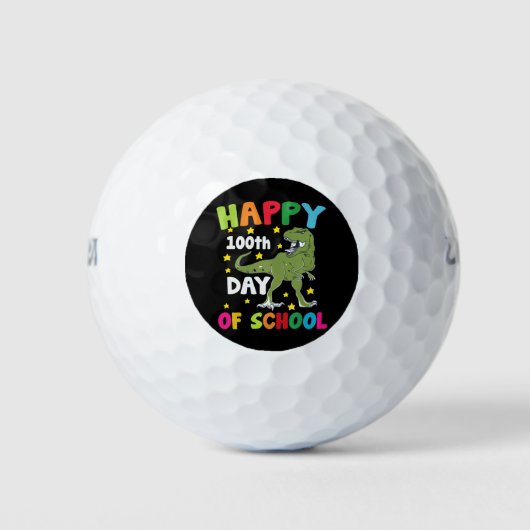 Balles De Golf 100 jours d'école Trex 100e jour d'école (Devant)