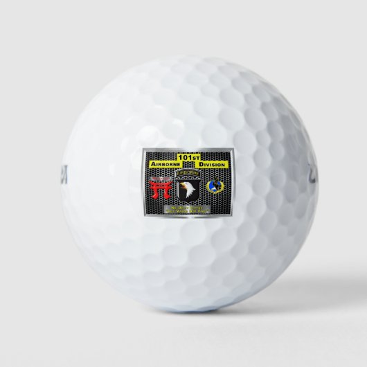 Balles De Golf 101e division aéroportée (Devant)