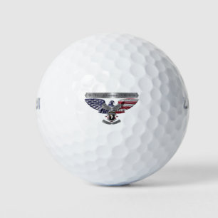 Balles De Golf 101st Airborne Division “Fier d'avoir Servi”