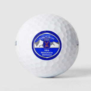 Balles De Golf 10e division de montagne « Monter à la gloire »