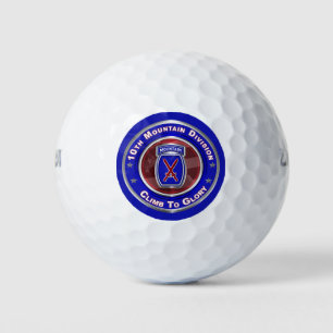 Balles De Golf 10e division de montagne « Monter à la gloire »