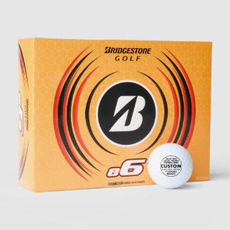 Balles De Golf 12 Bridgestone personnalisée e6 Golf Balls