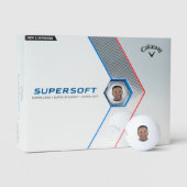 Balles De Golf 12 x Callaway Supersoft Custom Photo Golf Balls (Conditionnement)