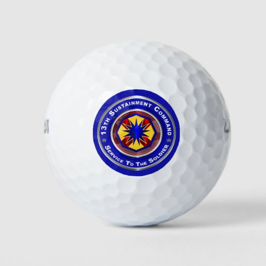 Balles De Golf 13e commandement de soutien (Devant)