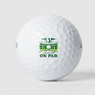 Balles De Golf 1961 60e anniversaire de golf Lover
