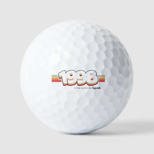 Balles De Golf 1998 La naissance des légendes (Recto)