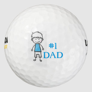 Balles De Golf #1 DAD/Wilson Ultra 500 Distance Golf Ball/Boy