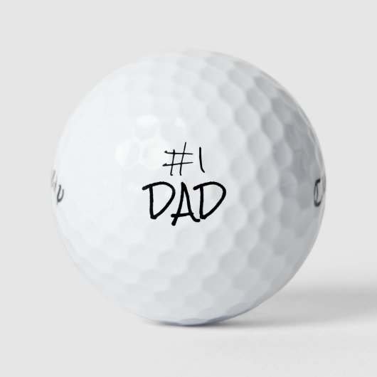 Balles De Golf # 1 Papa au golf (Devant)