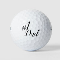 #1 Papa Golf Ball Cadeau