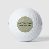 Balles De Golf 1 Thessaloniciens 5:18 (Devant)
