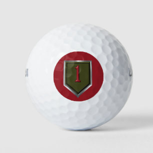 Balles De Golf 1re division d'infanterie “Big Red One”