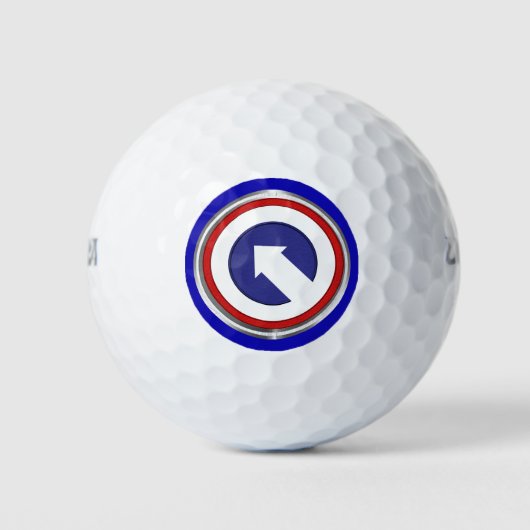 Balles de golf 1st Theater Sustainment Command (Devant)